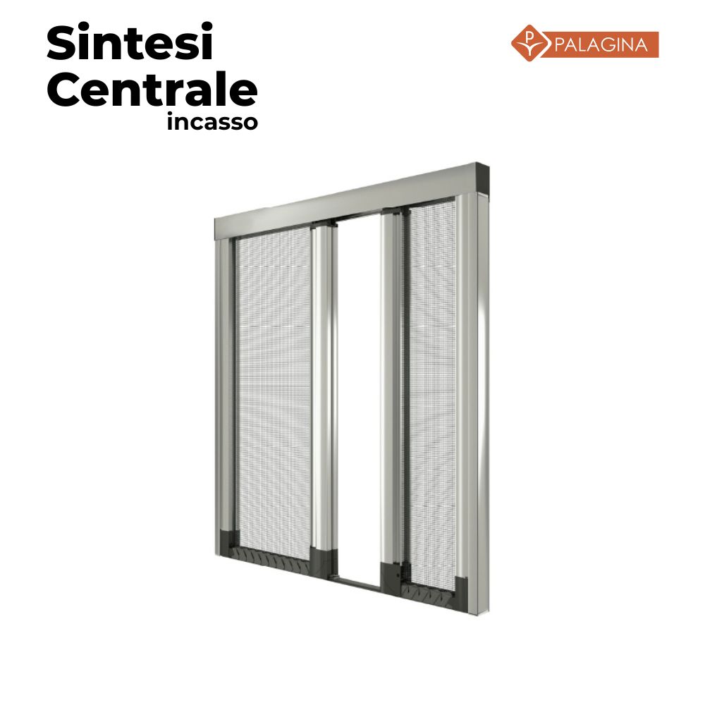 Zanzariera Palagina Sintesi Incasso Centrale Cassonetto 4,6/5 cm